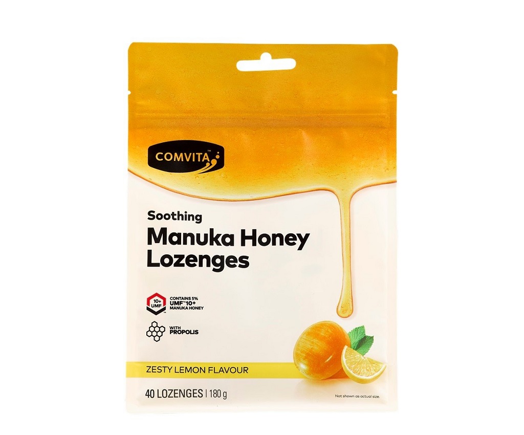 Manuka Honey Lozenges with Propolis (Lemon) 40s